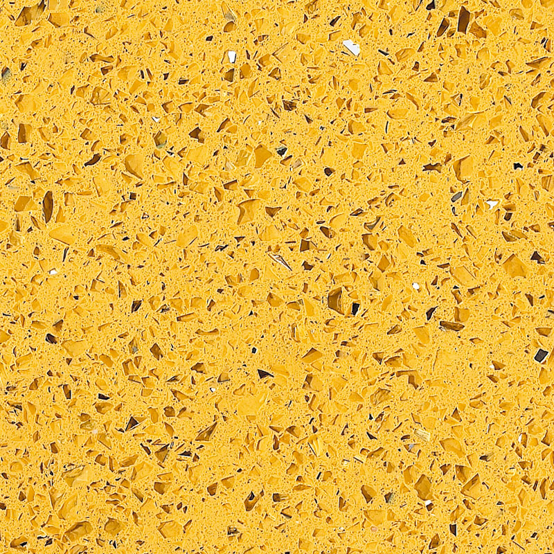 Crystal Yellow Quartz Stone material