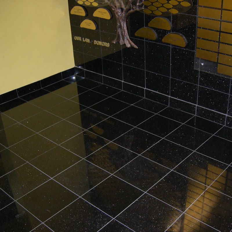 Galaxy Black Granite kitchen tiles