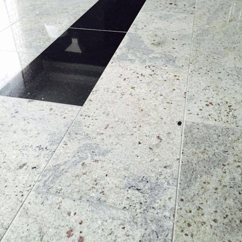 Kashmere White Granite flooring design