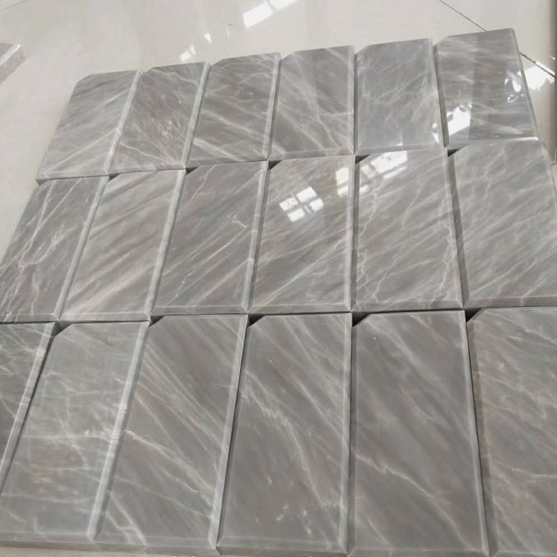 grey marble subway tiles tumbled