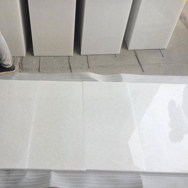 Bmt008 Pure White Marble Tiles China Granite Outlet Granite