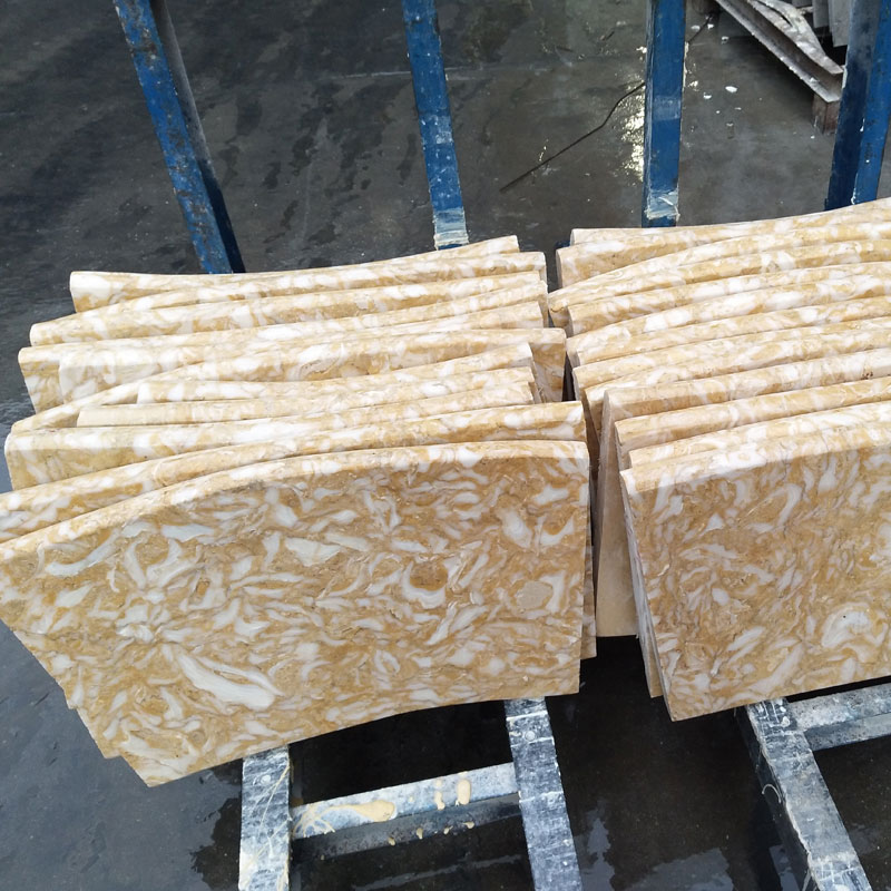 shellstone pool coping tiles