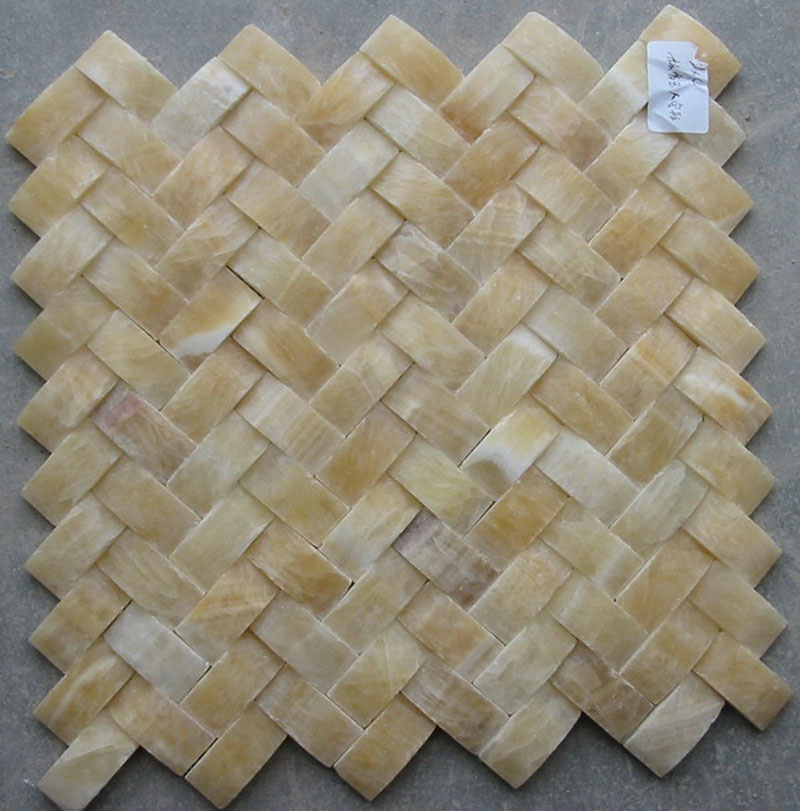 yellow onyx bread tiles