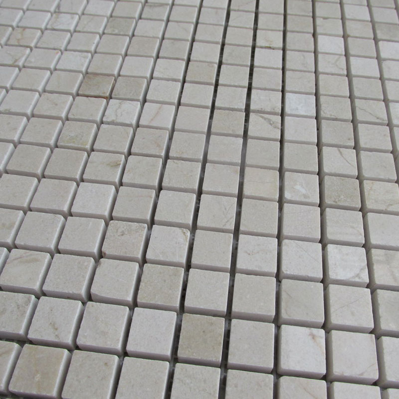 25mm square marble mosaic tiles