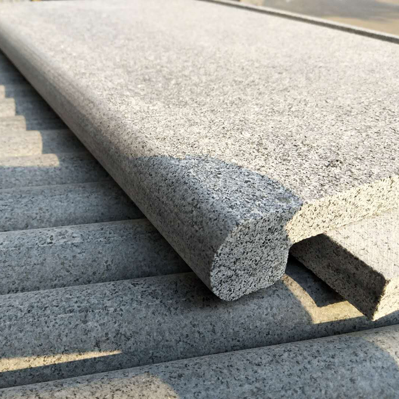 natural granite stone bullnose tiles