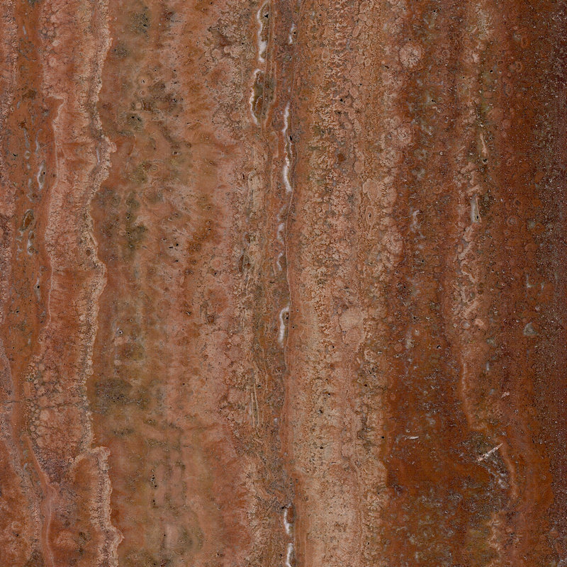 Red Persian travertine