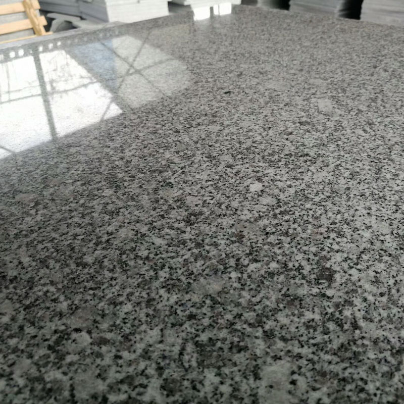polished grey granite tiles