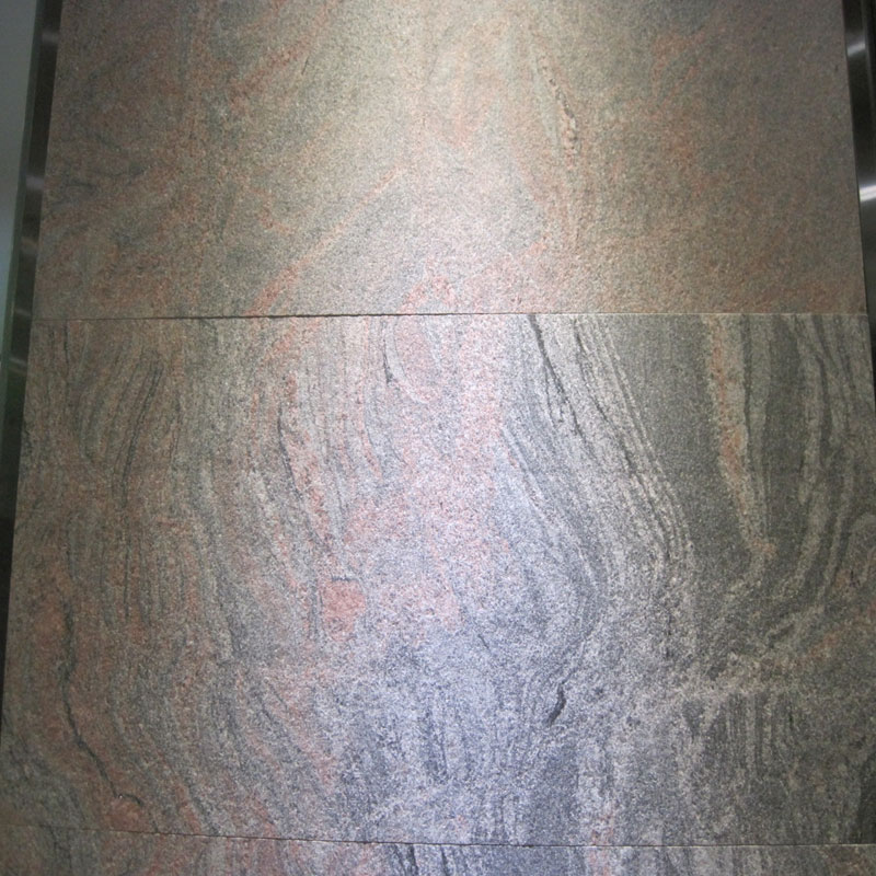 Multicolor Red Hubei Granite wall tiles