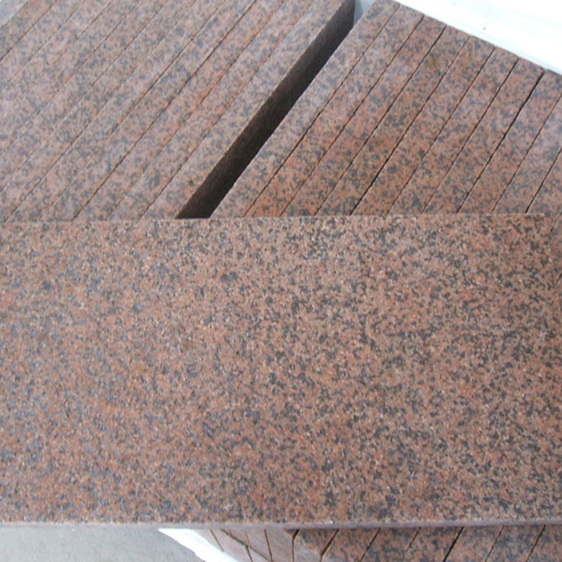 red granite quarried in China