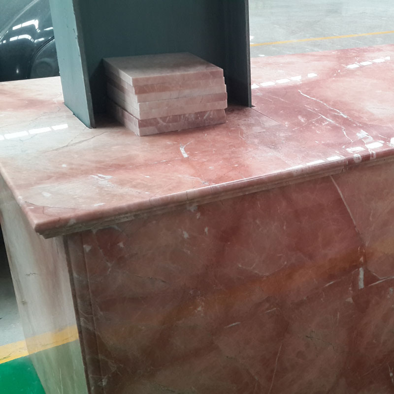 Rosa Filipina Marble polished tiles