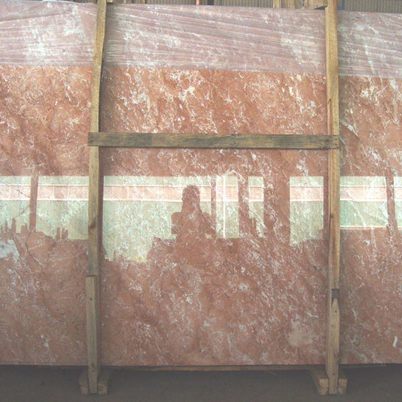 Orange Peel Red Marble slab