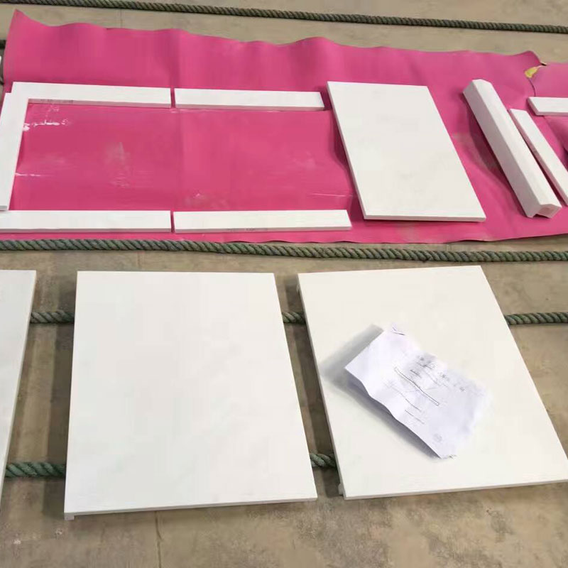 Absolute White tiles 600x300mm