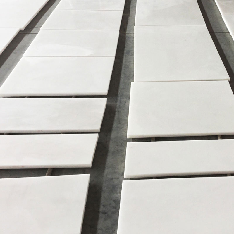 Nghe An White marble tiles wall bathroom