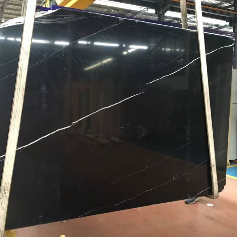 Nero Marquina Venato Marble slabs tiles