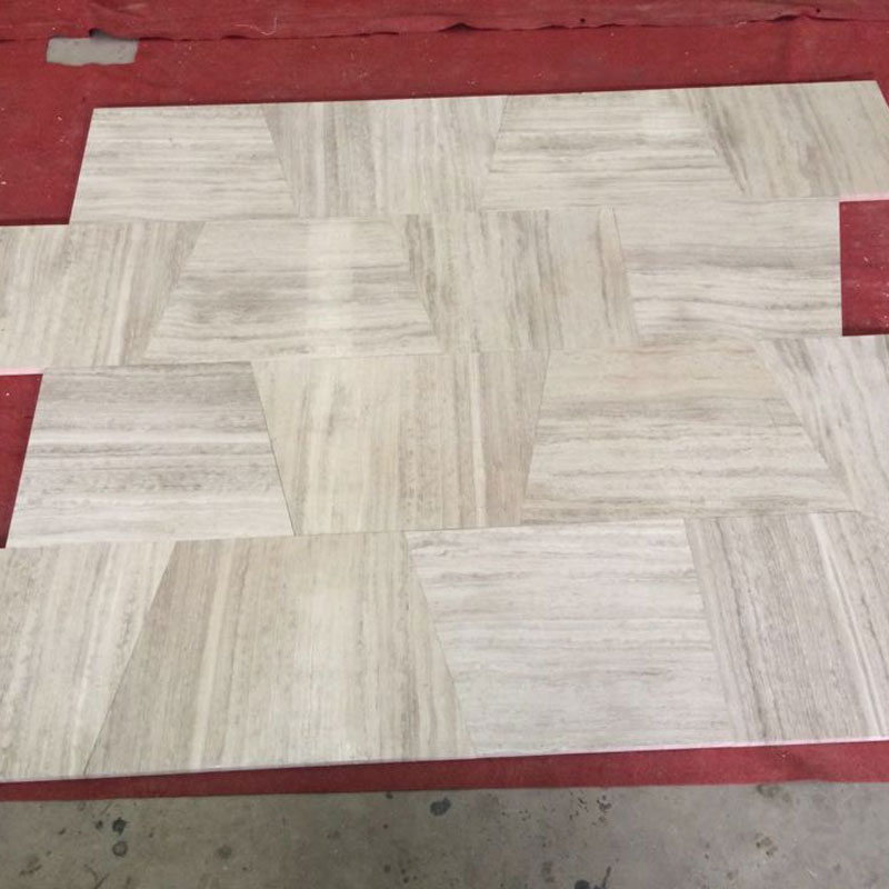 Light Grey Wood Grain Marble tiles