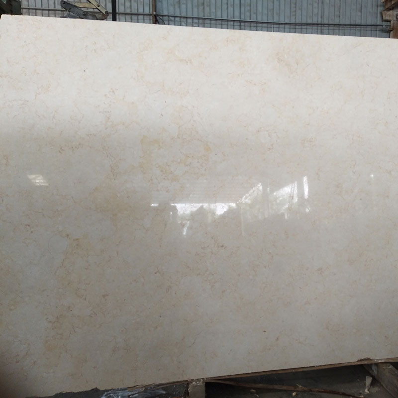 polished beige marble tiles slabs