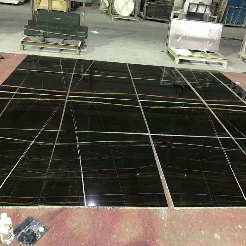 Black Sahara Marble tiles