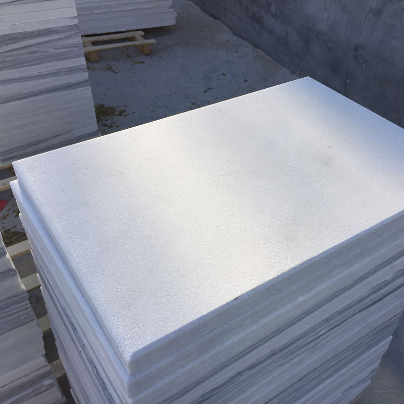 Snowflakes White Marble