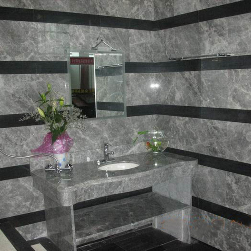 Silver Ermine marble bathroom tiles