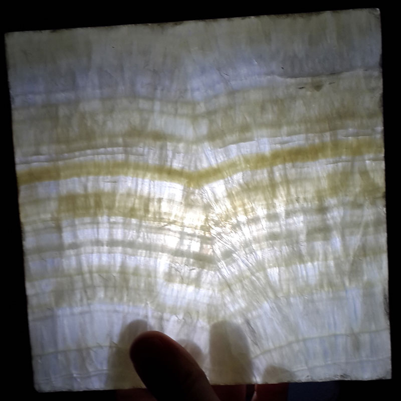 honey onyx 3mm with 9mm glass