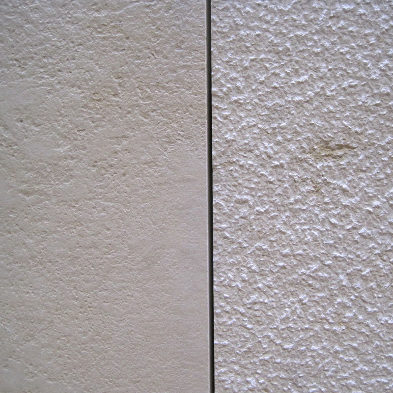 sandblasted beige limestone tiles