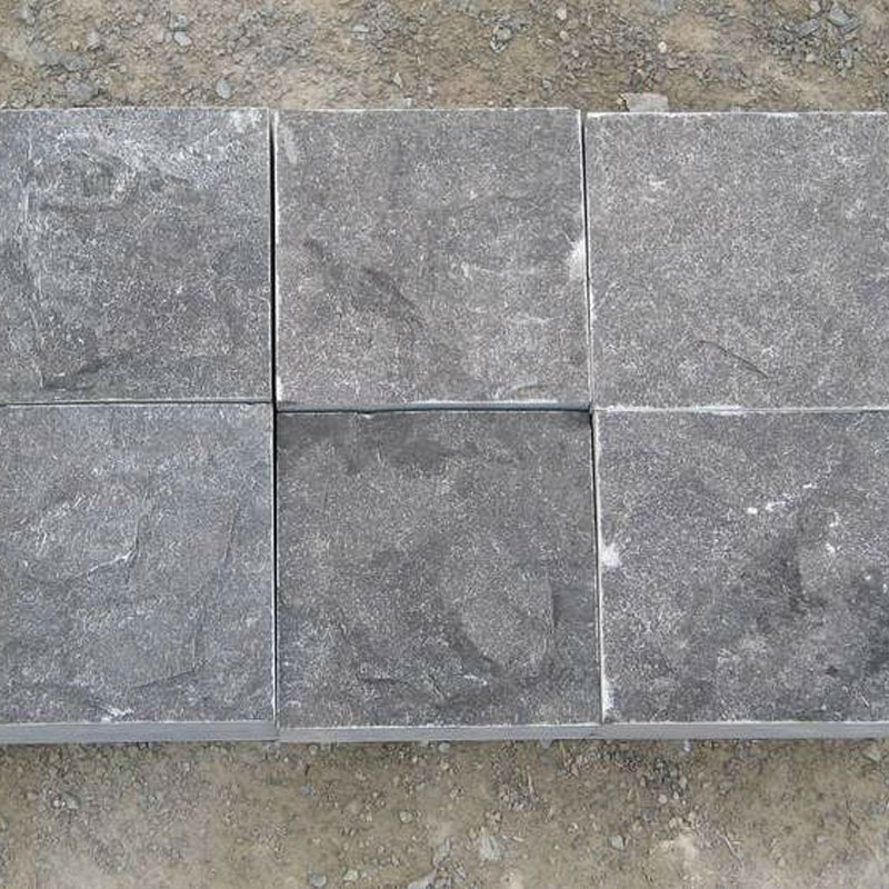 natural blue limestone cobble stone