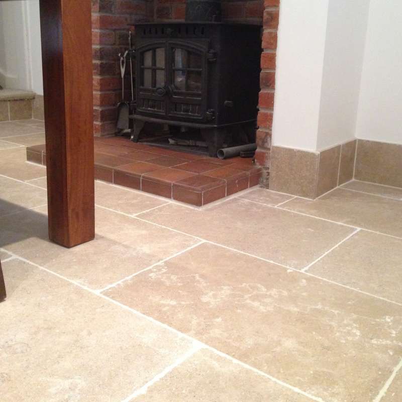 Sinai Pearl Limestone interior floor tiles