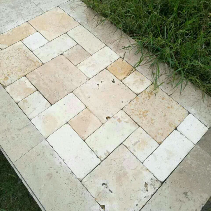 China Beige Limestone tiles for walkway