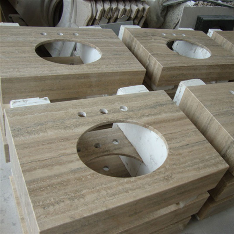 natural travertine countertops