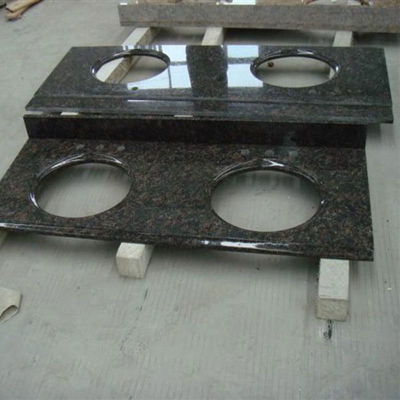 precut Tan Braun Granite vanity top