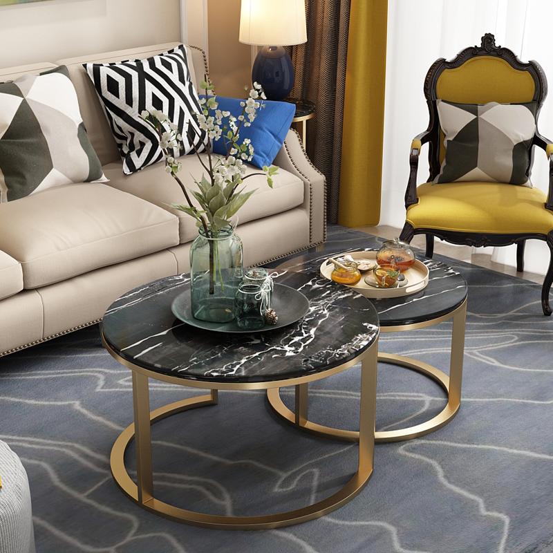 Silver Portoro Marble coffee table tops