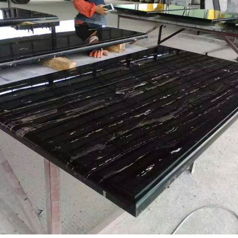 Silver White Dragon Marble table tops dinning