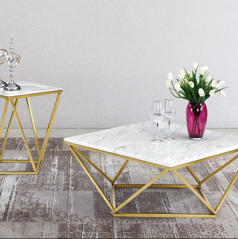 Bianco Carrara Marble table tops