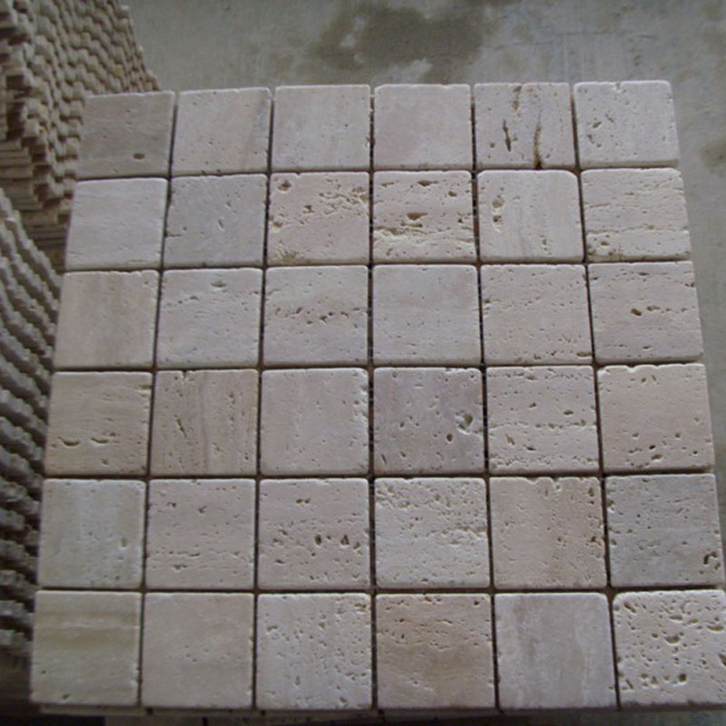 antique travertine mosaic tiles