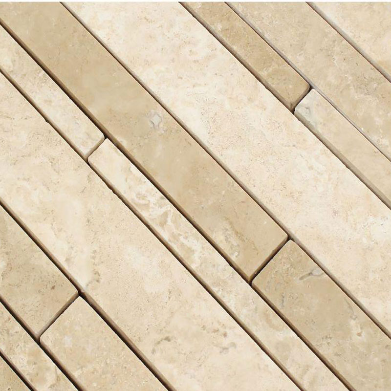 light travertine mosaic tiles