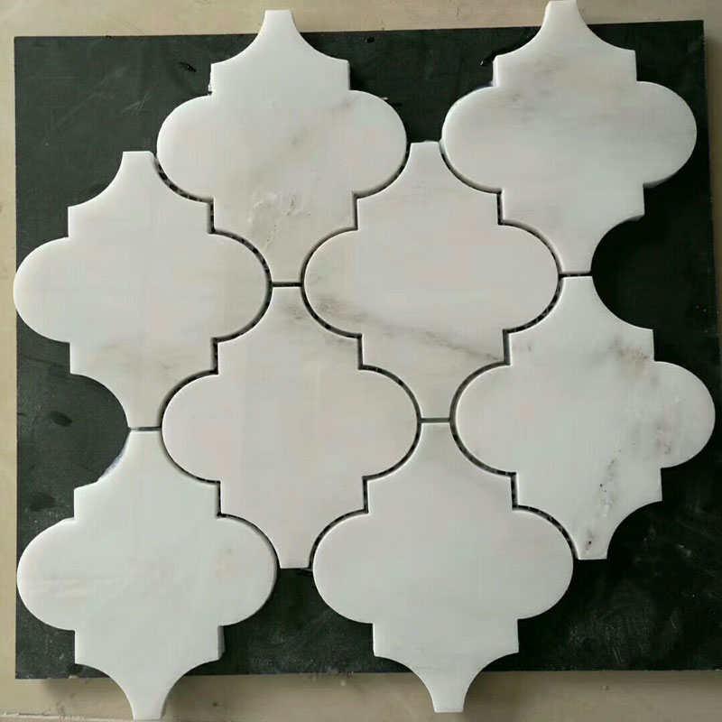 ester white marble mosaic tiles