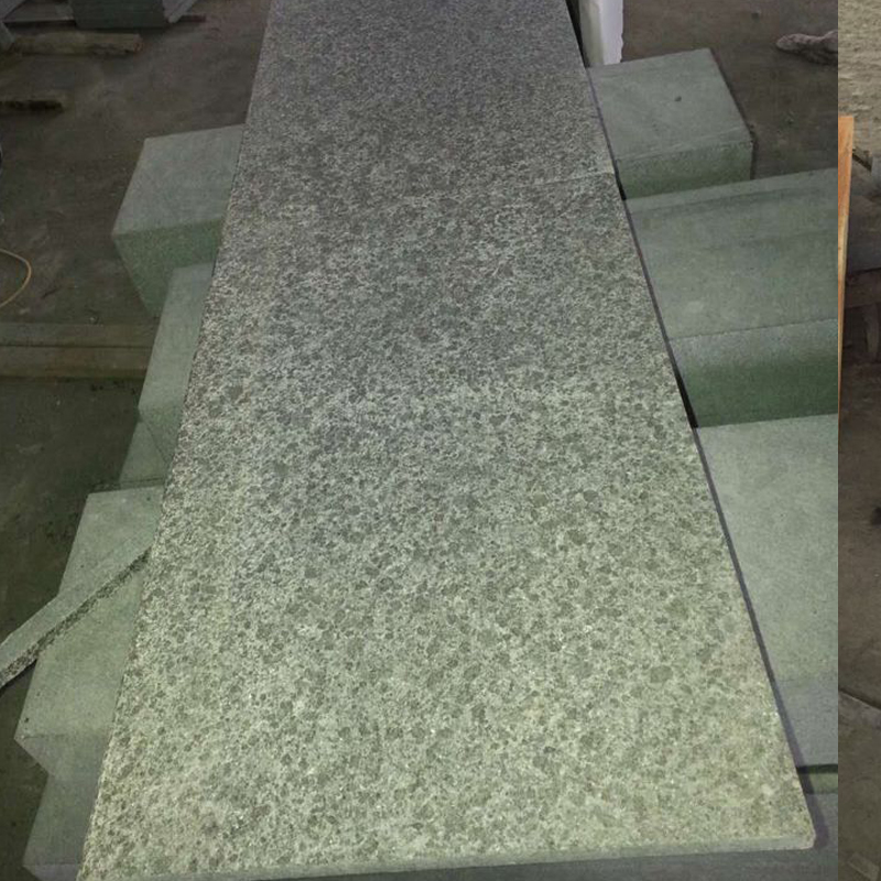 poolside tiles in natural stone material