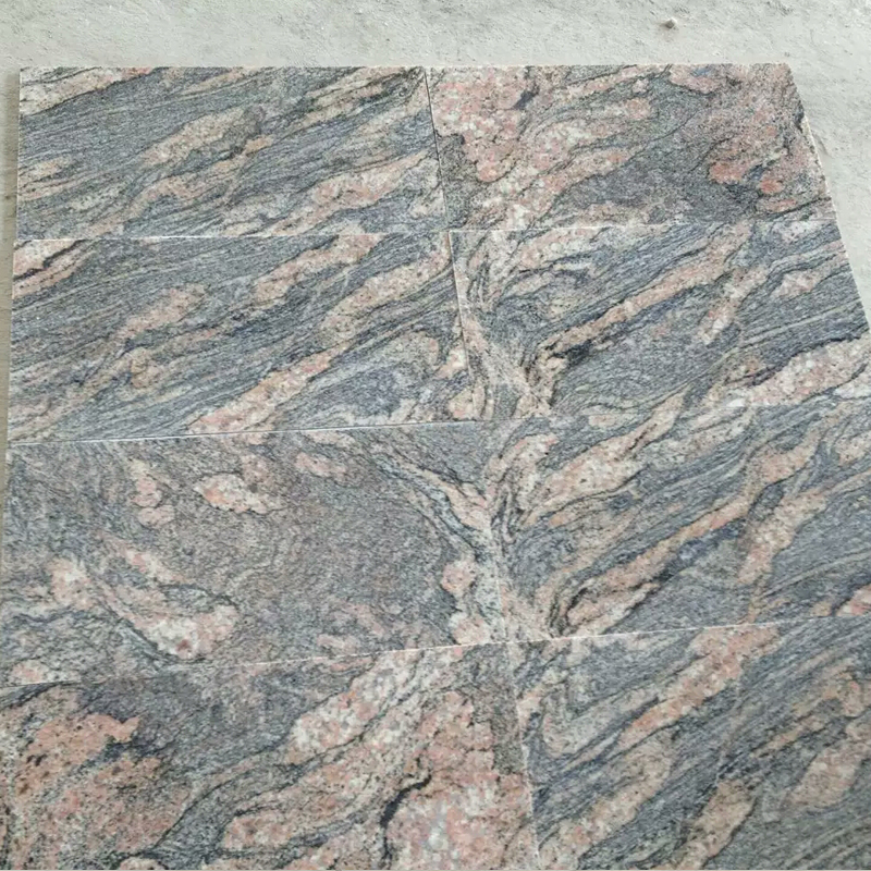 Chinese Juparana granite pool tiles