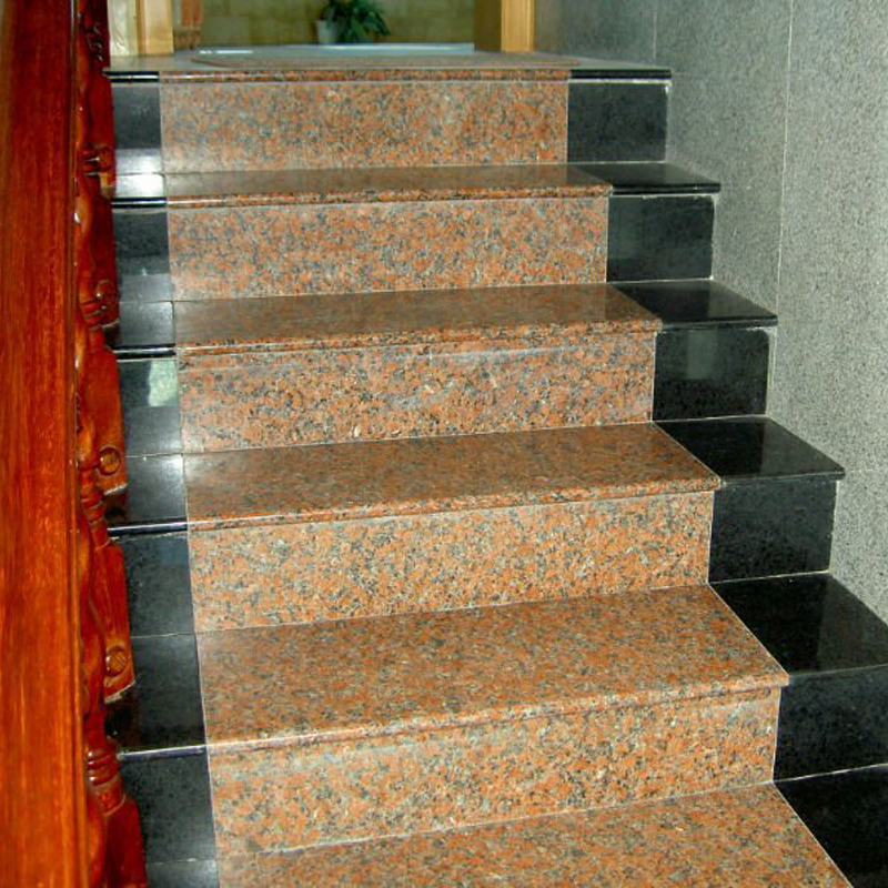 Chinese granite stair factory